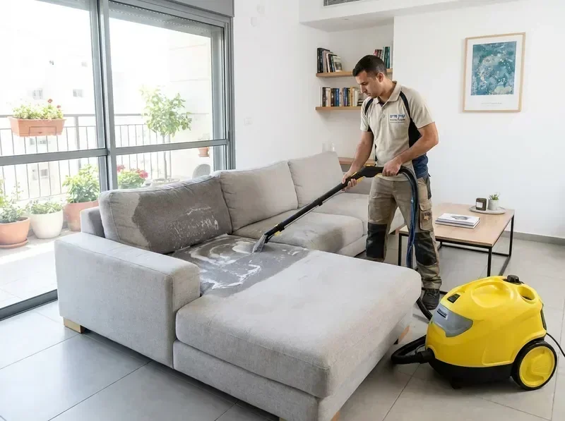 ניקוי ספה מקצועי בבית