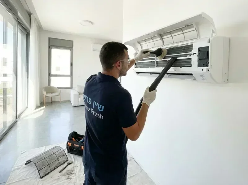 ניקוי מזגן מקצועי